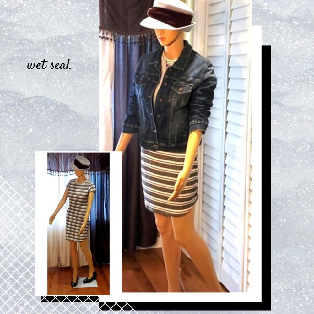 WET SEAL jersey knit shirt dress - Picture 11 of 12